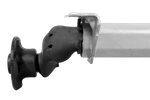 AL-KO OPTIMA ungebremste Achse für Anhänger 750kg 1260mm 1573mm 4x100
