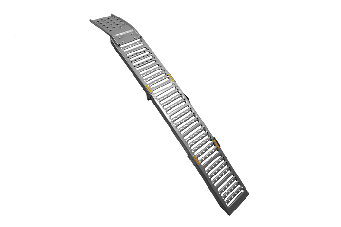 UNITRAILER ALR005 klappbare Auffahrrampe aus Stahl für Anhänger, 200 cm, 250 kg