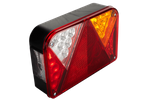 Rückleuchten-set: DOBPLAST DPT35 LED-Rückleuchten + FRISTOM FT-009 LED-Seitenmarkierungsleuchten + MANTES 7m 7-PIN-Kabelbaum