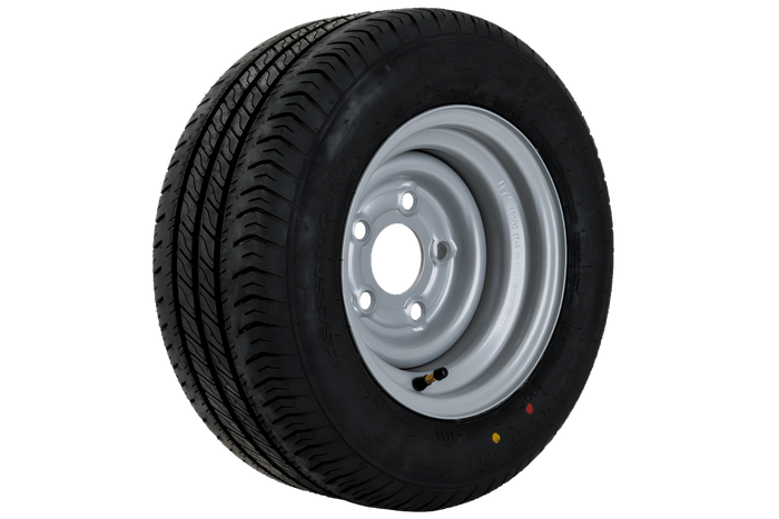 Verstärktes Anhängerrad - LINGLONG Reifen 195/55 R10C 98/96N - UNITRAILER Felge 6Jx10 „H2 5x112 ET:-4