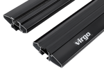 Inter Pack Virgo IR 135 (G2) Dachträger für integrierte Dachreling (schwarz)