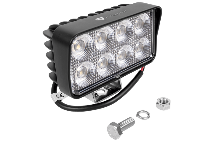 LED-Arbeitsscheinwerfer-Reflektor TT TECHNOLOGY SCHWARZ TT.13306 32xLED 2560lm rechteckig