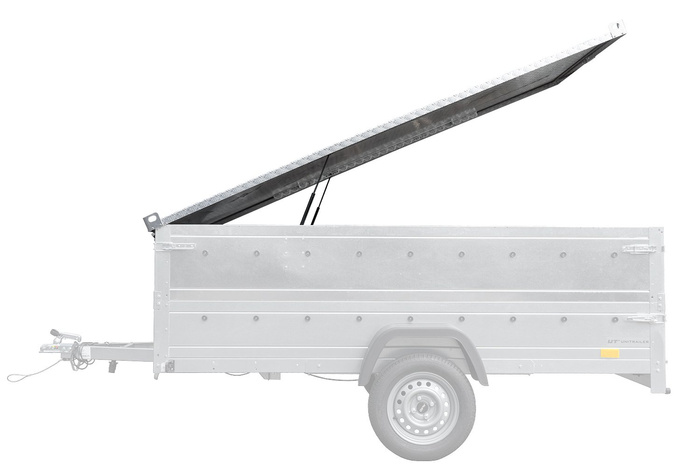 UNITRAILER GARDEN TRAILER 264 KIPP Anhängerabdeckung mit Zylinder-/Schlüsselschloss