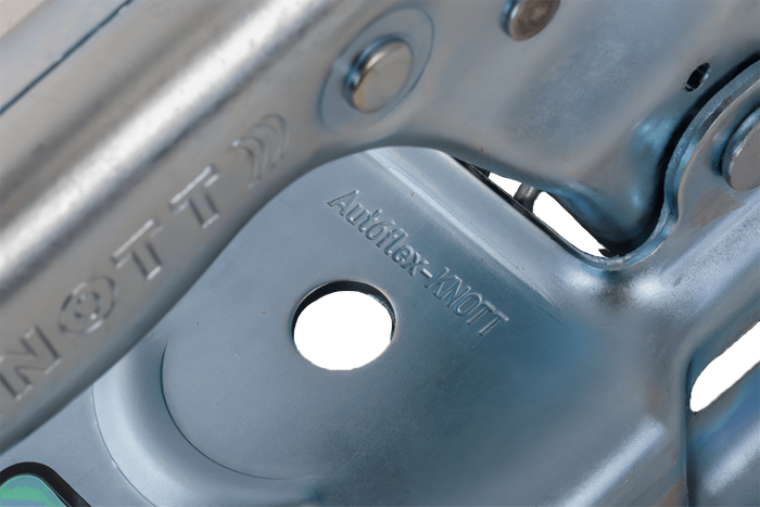 KNOTT K7.5-M Kugelkupplung für 750kg Anhänger mit 70mm Vierkantdeichsel