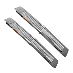 UNITRAILER ALR004 Klapprampen aus Stahl, Auffahrrampen für Anhänger, 170 cm, 454 kg, 2er-Set