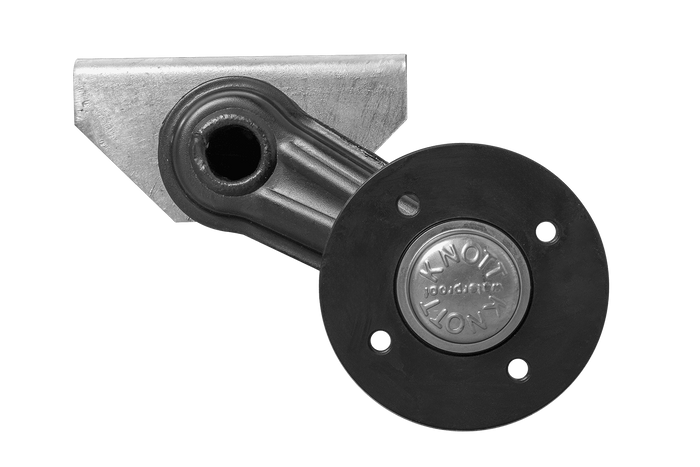KNOTT VG7-L ungebremste Achse für Anhänger 750kg 1190mm 1623mm 4x100
